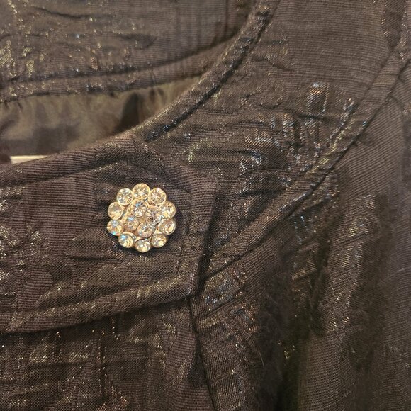 Brocade Sheath Dress Formal Audrey Hepburn Breakfast at Tiffany's - Picture 2 of 6